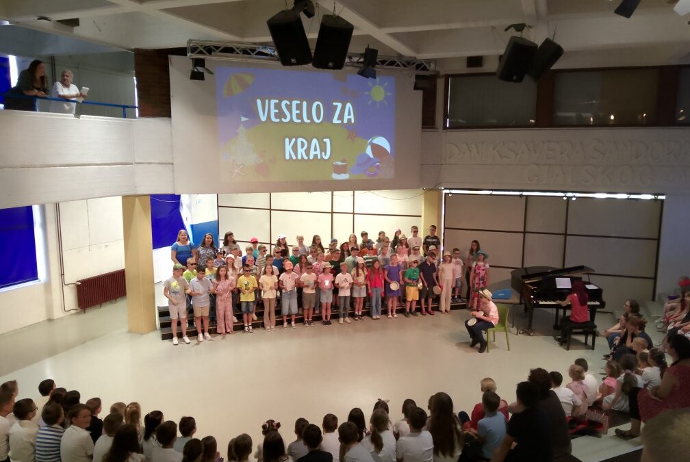 ZAVRŠNA PRIREDBA UČENIKA RAZREDNE NASTAVE