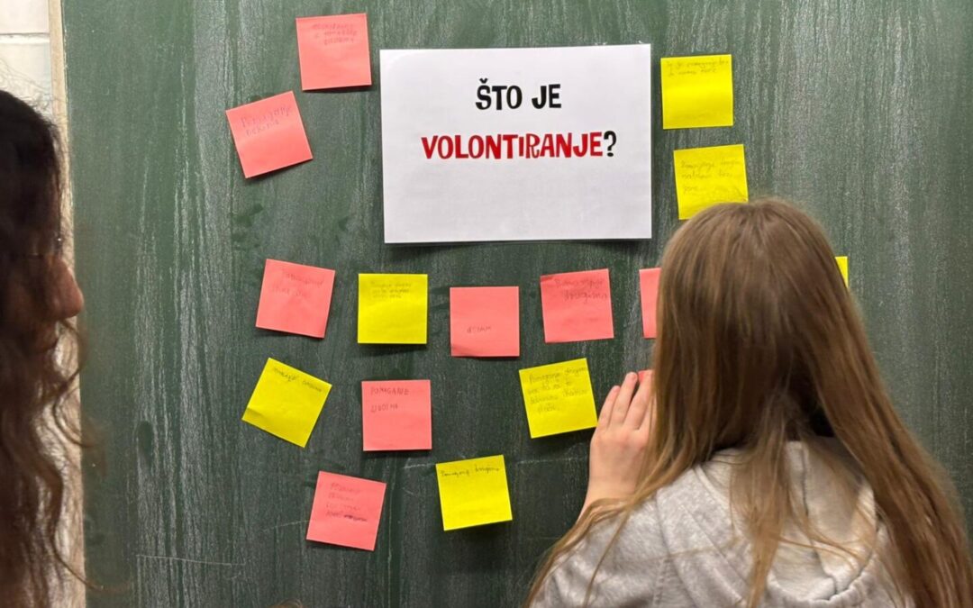 PROJEKT: VOLONTERSKI CENTAR VolontirAJMO I 6. D ODJEL