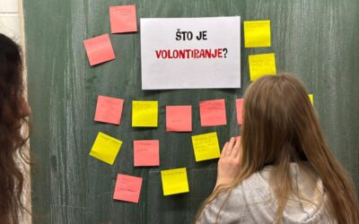 PROJEKT: VOLONTERSKI CENTAR VolontirAJMO I 6. D ODJEL