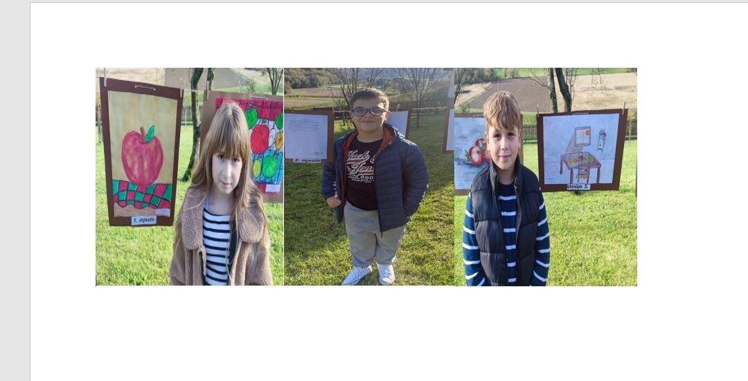 LIKOVNO-LITERARNI NATJEČAJ “JABUKA NA OBITELJSKOM STOLU”