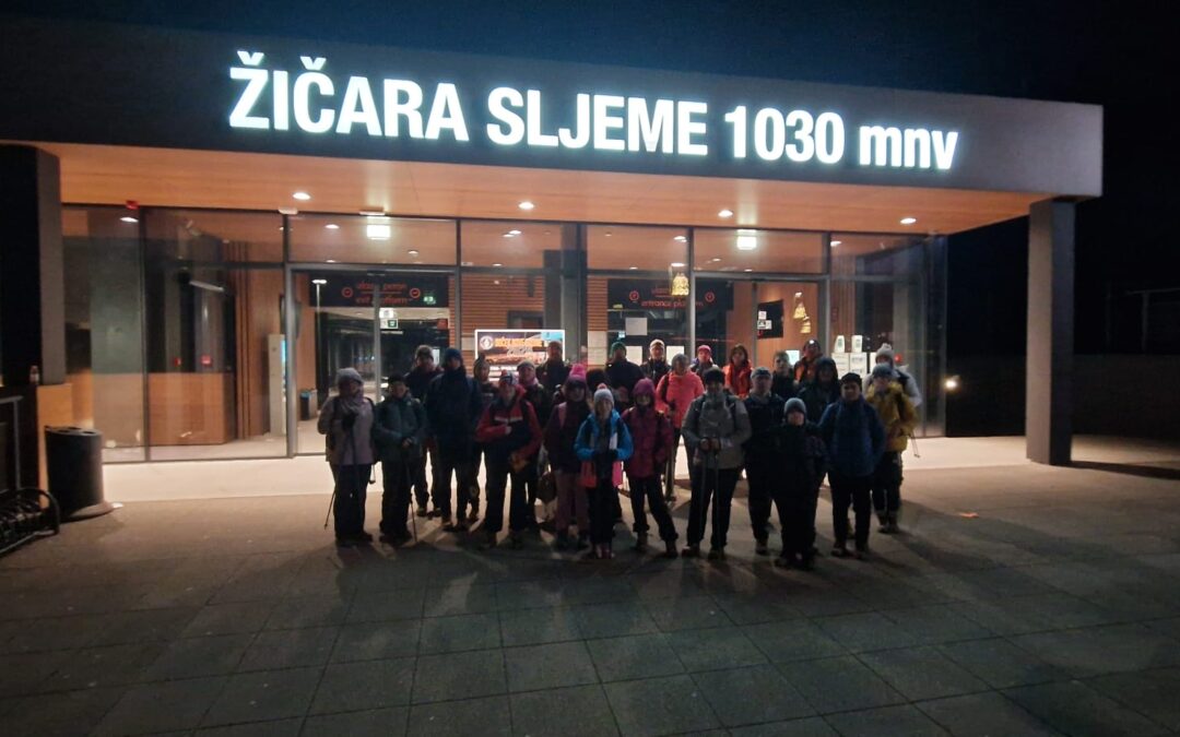 NOĆNI POHOD NA SLJEME