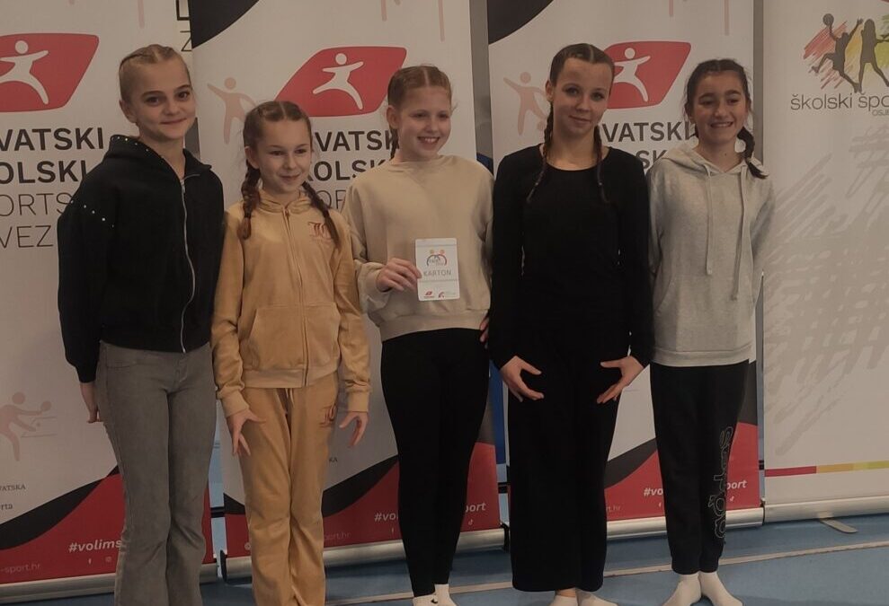 GIMNASTIČARKE ODLIČNE NA DRŽAVNOM PRVENSTVU U OSIJEKU!