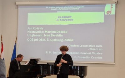 64. HRVATSKO NATJECANJE UČENIKA I STUDENATA GLAZBE I PLESA