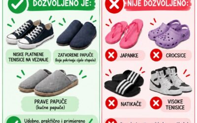 OBAVIJEST RODITELJIMA – OBUĆA U ŠKOLI